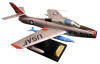 USAF - Republic - F-84F Thunderstreak - Elite Skywarrior - 1/32 Scale Mahogany Model - ESAF015W