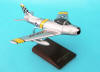 USAF - F-86F Sabre - North American - 1/48 Scale Mahogany Model - B1048F3W