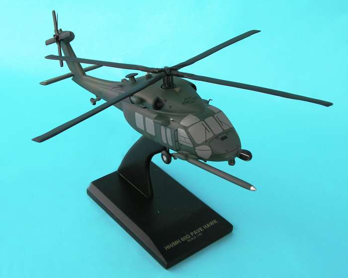 USAF - Sikorsky MH-53J Pave Low Helicopter - 1/48 Scale Mahogany Model - B7748H3W