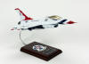 USAF - Lockheed-General Dynamics - F-16A Thunderbird Falcon - 1/32 Scale Mahogany Model