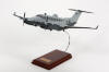 Hawker-Beechcraft - King Air - USAF - MC-12W Project Liberty (ISR) - 1/32 Scale Mahogany Model