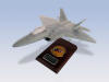 Lockheed Martin - F/A-22 Raptor - USAF - Super Elite - 1/40 Scale Mahogany Model - SE0014W