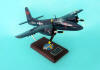 USMC - F7F-1 Tigercat - McDonnell-Douglas - Elite Skywarrior - 1/32 Scale Mahogany Model - ESSN005W