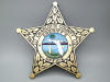 Charlotte Sheriff's Office Star Badge Plaque - 30" inch - Florida