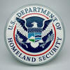 US Department of Homeland Security Seal - 14" Mahogany Plaque