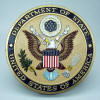 US Department of State Plaque 14" diameter