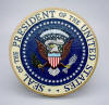 US Presidential Seal 14" inch Mahogany Plaque