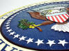 Presidential Seal - 14" Mahogany Plaque