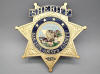 San Luis Ebispo County California - Sheriff's Star Badge Plaque - 22" inch