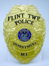 Flint Twp Police Department Badge - 14" - Law Enforcement - Police Badges - Retirement Gifts