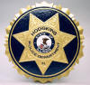 Hodgkins Illinois Police Department Badge - 14"