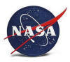 NASA - National Aeronautics & Space Administration - 14" Mahogany Wall Plaque - #NASA14